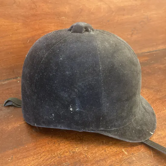 Vintage Christy Beaufort Rosette Horse Riding Hat, Size 7 3/8 / 60cms