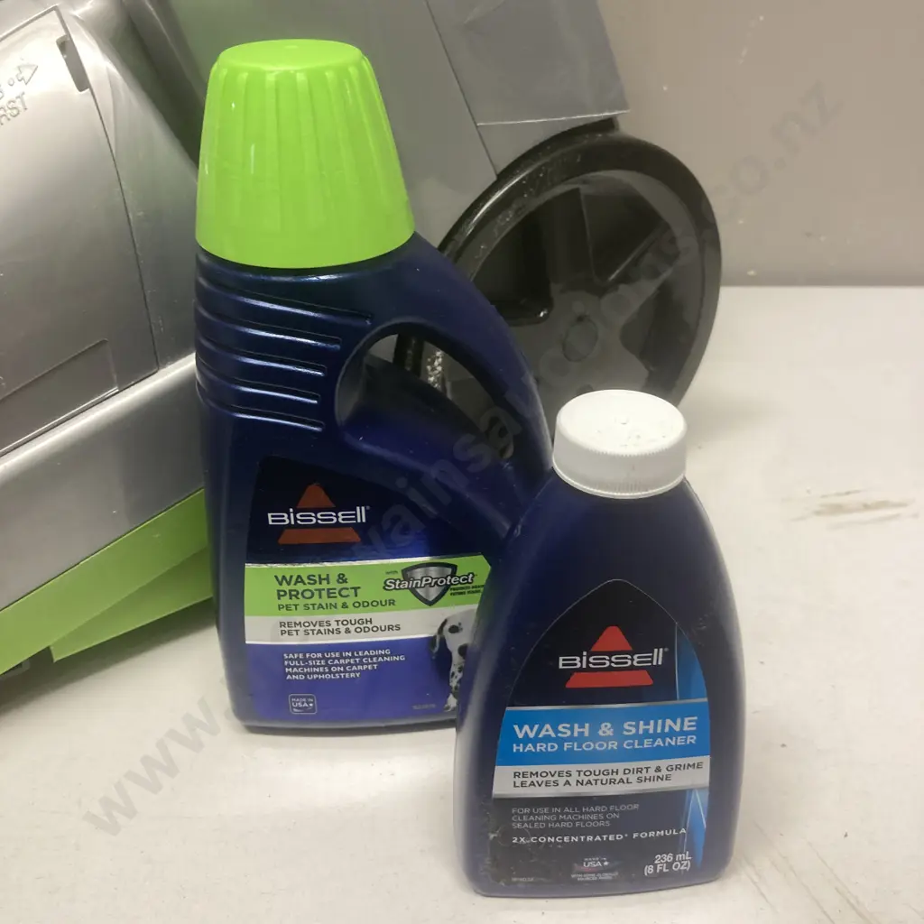 Bissell Cleanview Powerbrush Carpet Cleaner, Model 37E3G With Cleaning Chemicals Image 1++