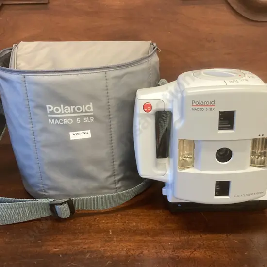 Polaroid Macro 5 SLR Camera Instant Film 5-in-1 Close Up System With Case