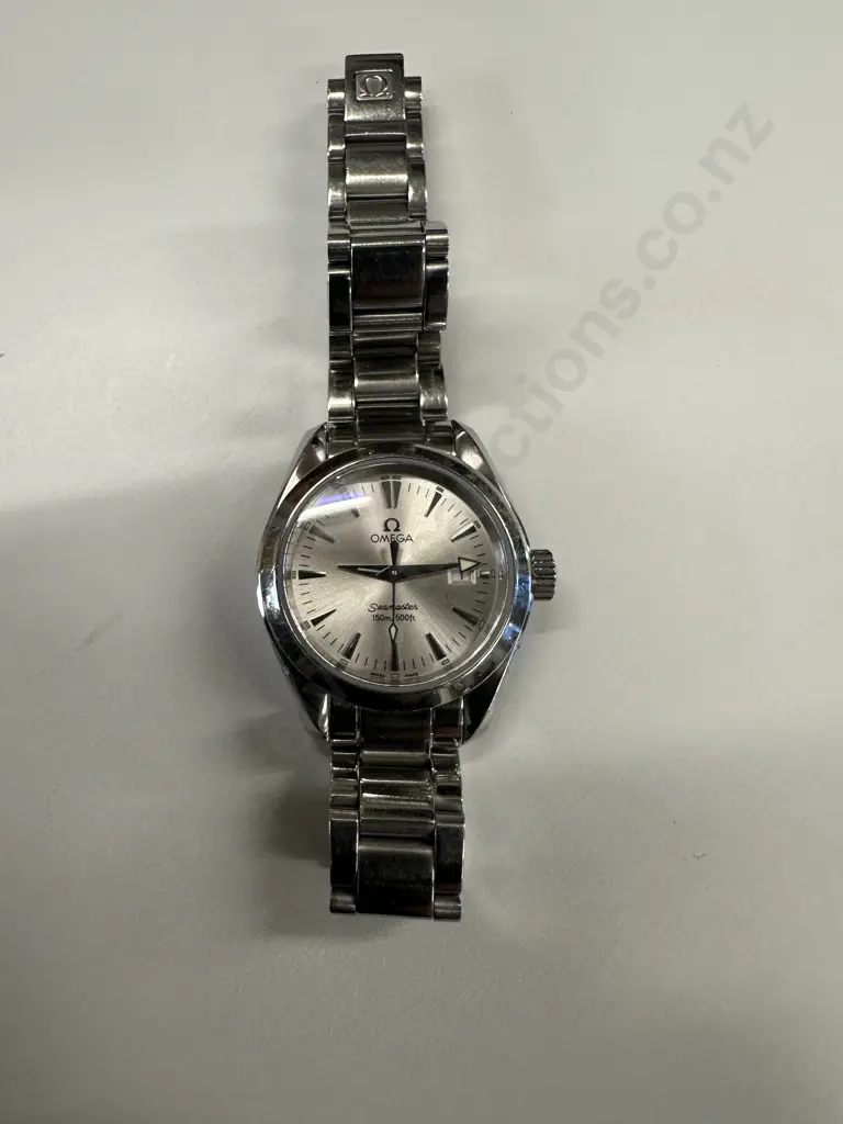 Omega Seamaster Aqua Terra Ladies Watch. Serviced 3/04/2024 Nairns Auckland Image 1++