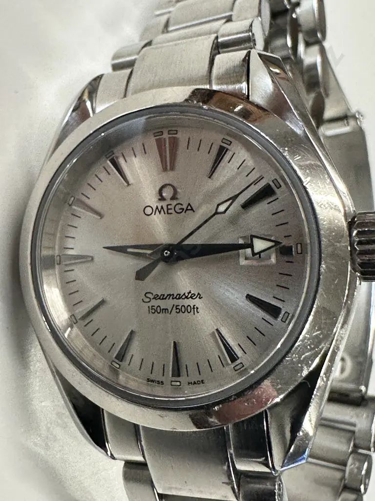 Omega Seamaster Aqua Terra Ladies Watch. Serviced 3/04/2024 Nairns Auckland Image 1++