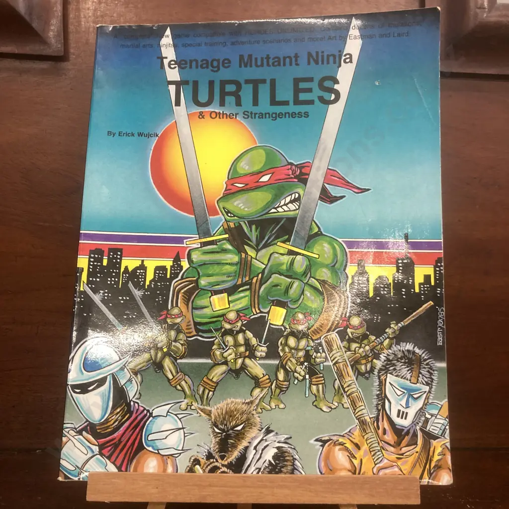 Palladium Teenage Mutant Ninja Turtles & Other Strangeness RBG Book by Erick Wujcik Image 1++