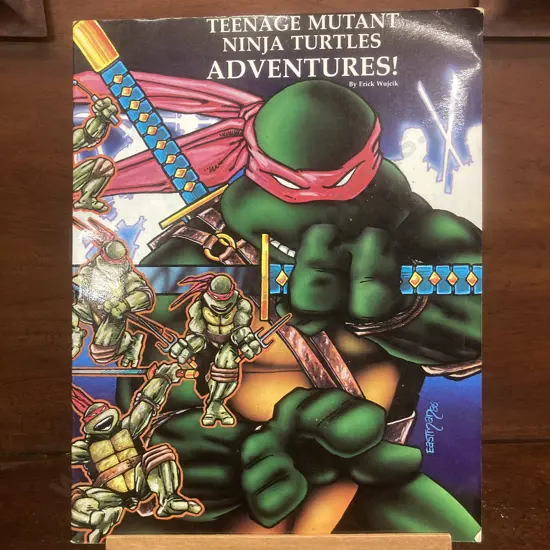 Palladium Books Presents Teenage Mutant Ninja Turtles Adventures! Written by Erick Wujcik RPG Book 1st Printing 1986