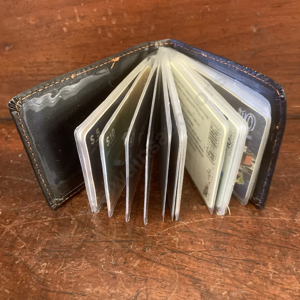 Vintage Giftco Hong Kong Playing Card Holder With Sealed Cards, Coca-Cola Cards In Collectors Tin, Phonecards In Book Image 1++