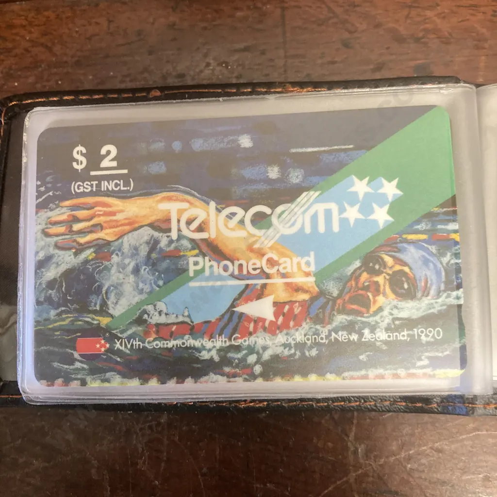 Vintage Giftco Hong Kong Playing Card Holder With Sealed Cards, Coca-Cola Cards In Collectors Tin, Phonecards In Book Image 1++