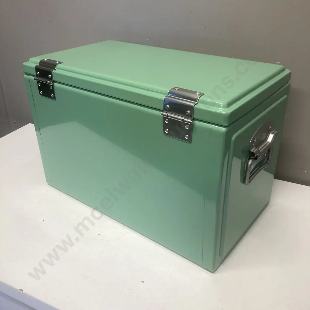 New Napoleon Classic Metal Chilly Bin In Sage Green Colour Image 1++