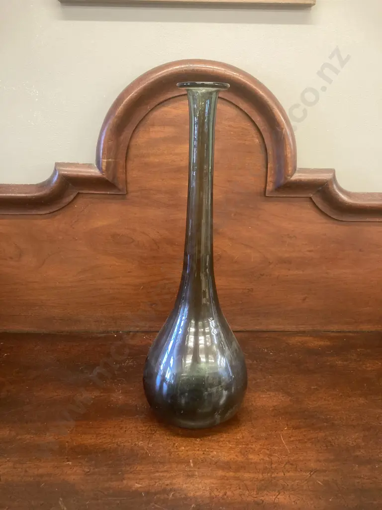 Hand Blown Art Glass Tall Vase. H51cm Image 1++