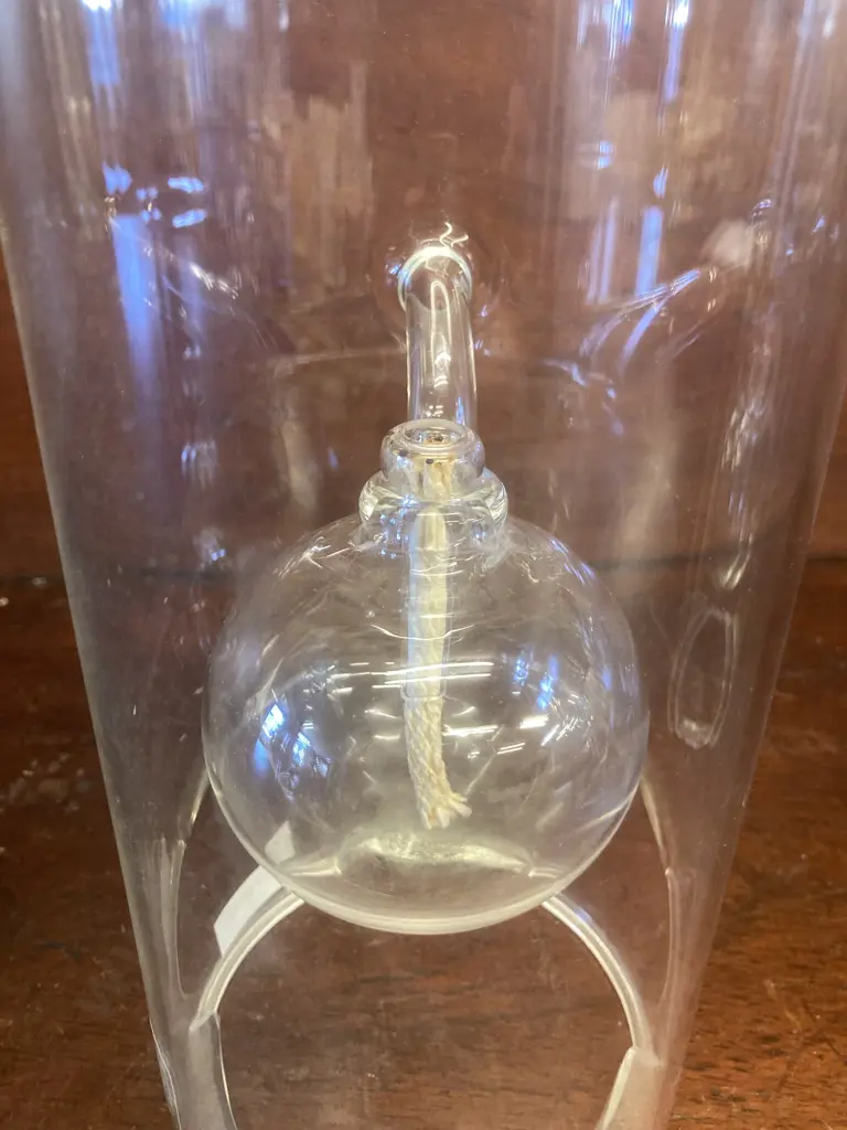 Wolfard Glass Blowing Set of 3 Oil Lamps. H30, 23, 15cm Image 1++