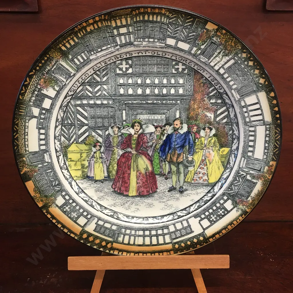 Royal Doulton 'Old Morton' Plate D3858 Image 1++