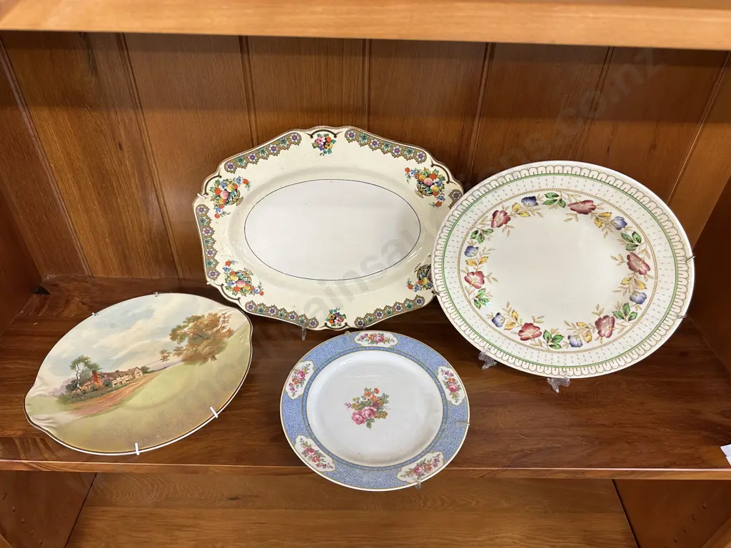 Assorted China Platters Including Royal  (Unable to Sell, Donated) Image 1++