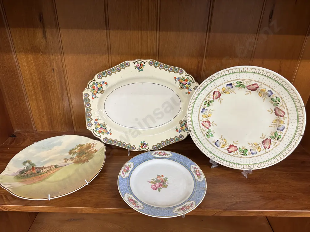 Assorted China Platters Including Royal  (Unable to Sell, Donated) Image 1++