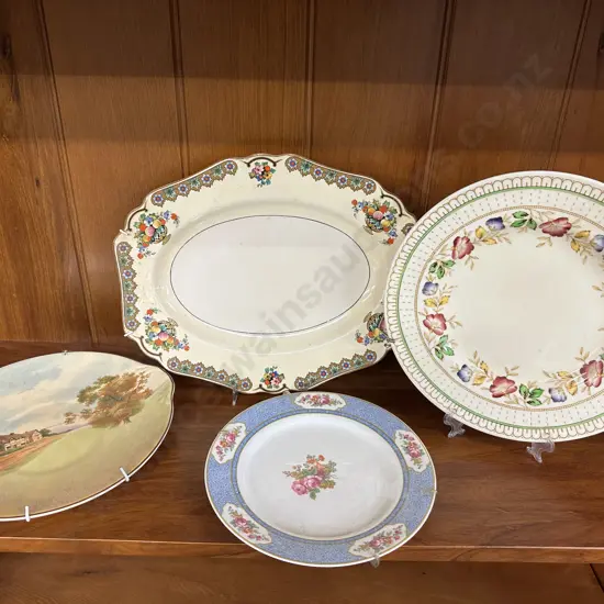 Assorted China Platters Including Royal  (Unable to Sell, Donated)