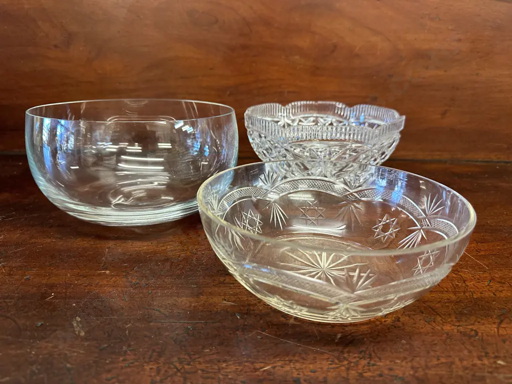 Vintage Crystal Items x3 Image 1++