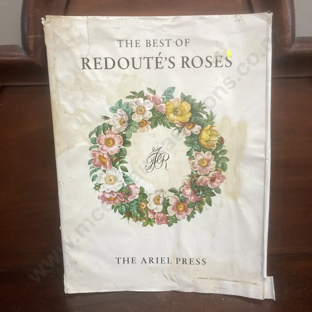 The Best of Redouté's Roses Selected by Eve Mannering 3rd Edition Ariel Press 1972 Image 1++