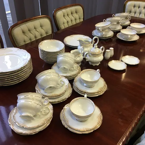 Hutschenreuther 'Sylvia' Dinnerware 64 Pieces #1814