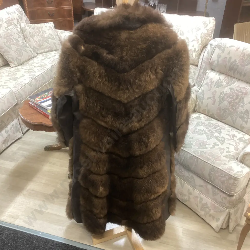 Possum Fur Coat (Vintage Condition) Image 1++