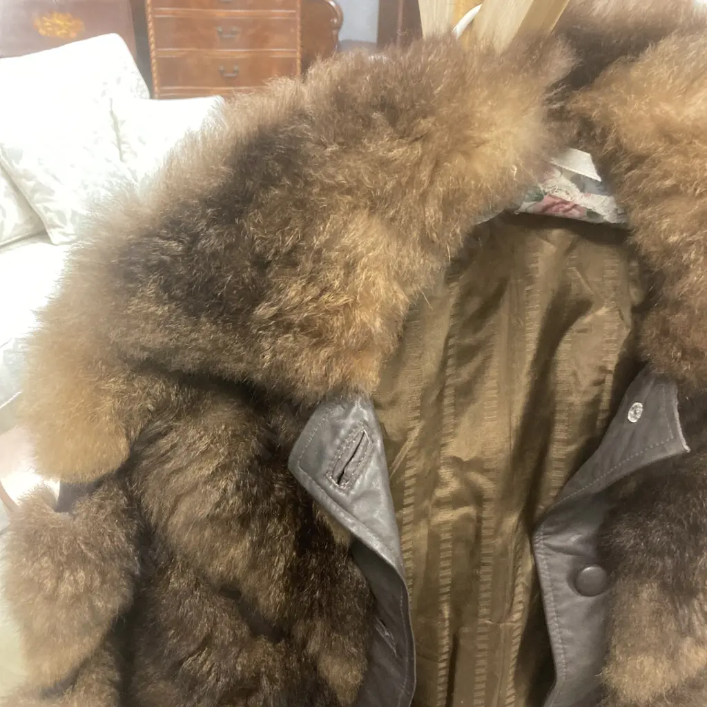 Possum Fur Coat (Vintage Condition) Image 1++