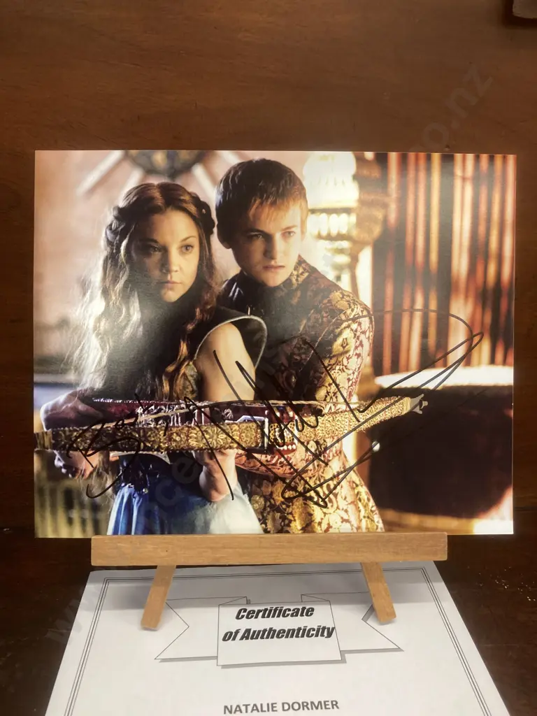 Natalie Dormer - Game Of Thrones Signed Photo With COA. 20x25cm Image 1++