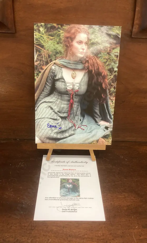 Esme Bianco - Game Of Thrones Signed Photo With COA. 30x21cm Image 1++