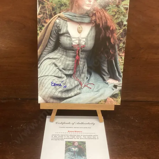 Esme Bianco - Game Of Thrones Signed Photo With COA. 30x21cm