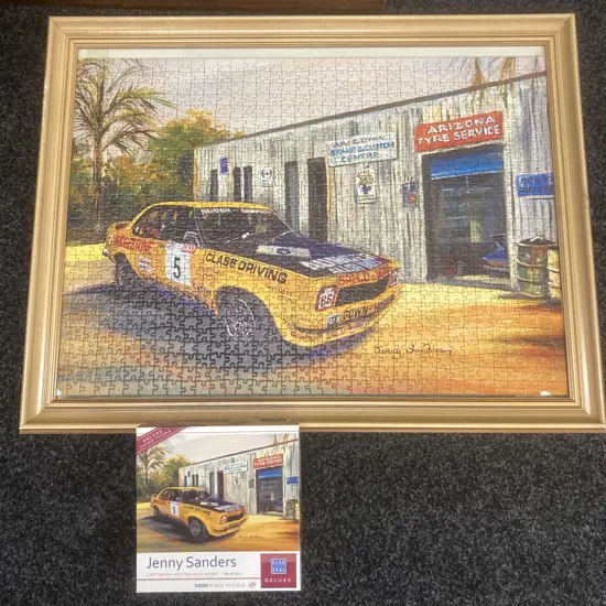 'Brock's No.5' Blue Opal Deluxe Jenny Sanders 1000 Piece Puzzle