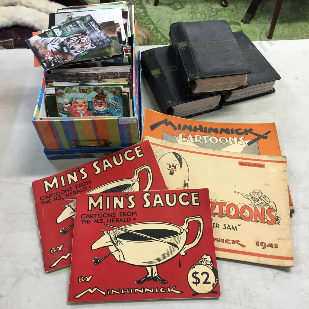 Large Selection Of Vintage Postcards & Cartoon Books By Minhimick Image 1++
