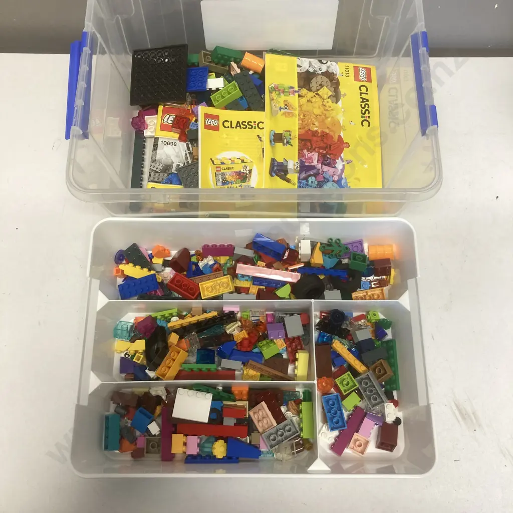 Lego Minecraft 21170 The Pig House & Pair of Sistema Containers of Lego Image 1++