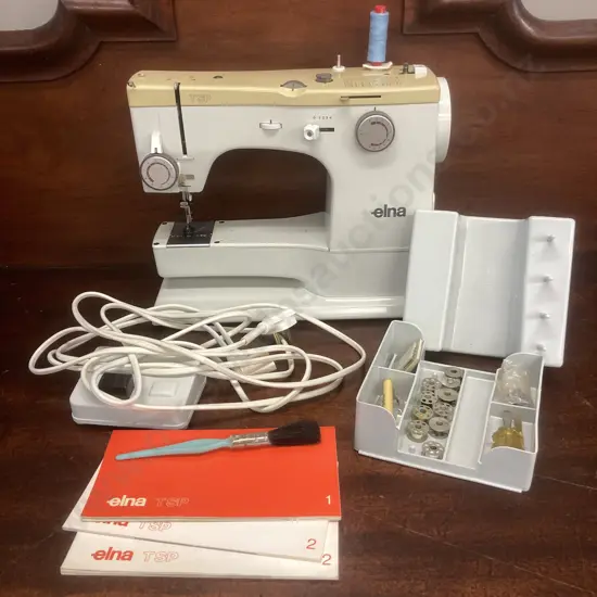Elna T SP Sewing machine With Manual & Accessories, #72CR180312