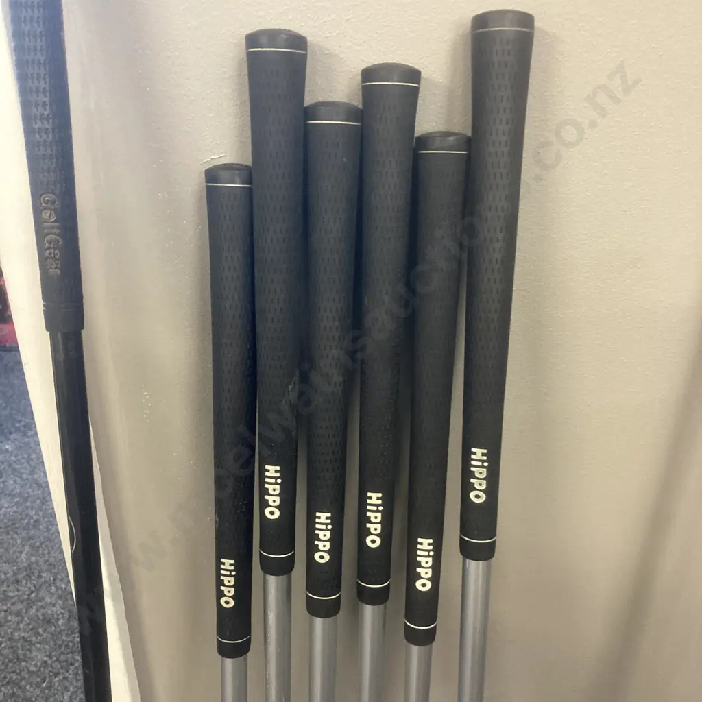 Callaway Big Bertha Titanium 10° Driver RCH 65w Firm Shaft, Hippo Hiptec Irons Set 5-PW, GolfGear TG-Tour 3 Wood, RH Image 1++