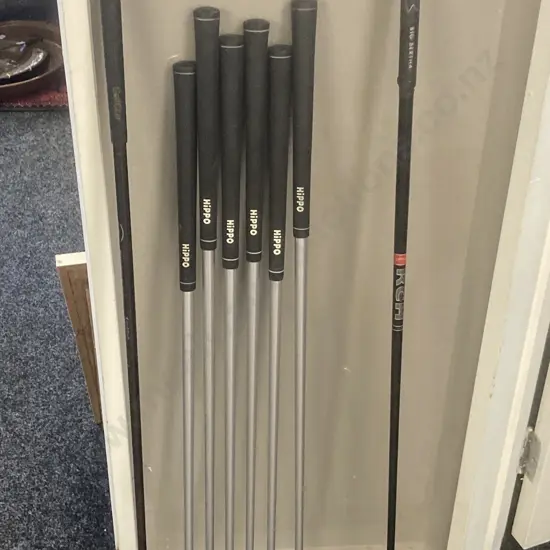 Callaway Big Bertha Titanium 10° Driver RCH 65w Firm Shaft, Hippo Hiptec Irons Set 5-PW, GolfGear TG-Tour 3 Wood, RH