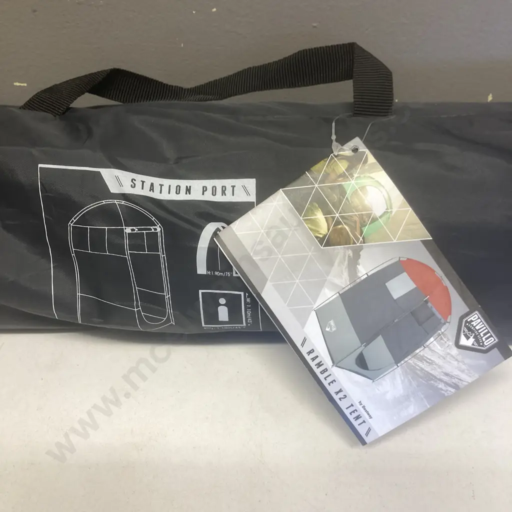 PAVILLO Ramble X2 Station Port Tent With Carry Bag - Bestway Image 1++