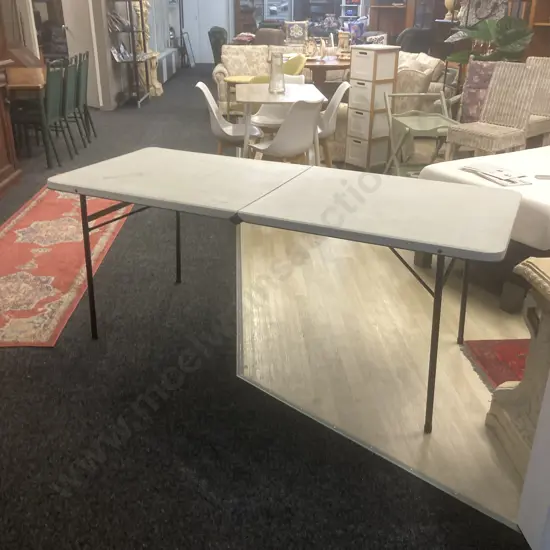 6' Folding Trestle Table