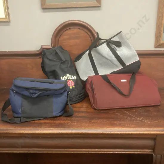 Jim Beam Duffel Bag, Chiller Bag, Typo Bag, Courier Travel Bag