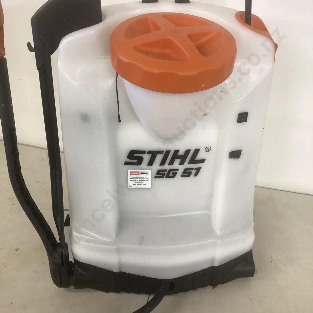 Stihl SG 51 Backpack Sprayer, 12L Capacity, Dry Weight 4.5kg Image 1++