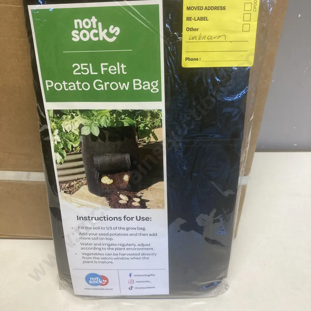 KDS Garden Bed 2400x1200x300mm With 25L Felt Potato Grow Bag Image 1++