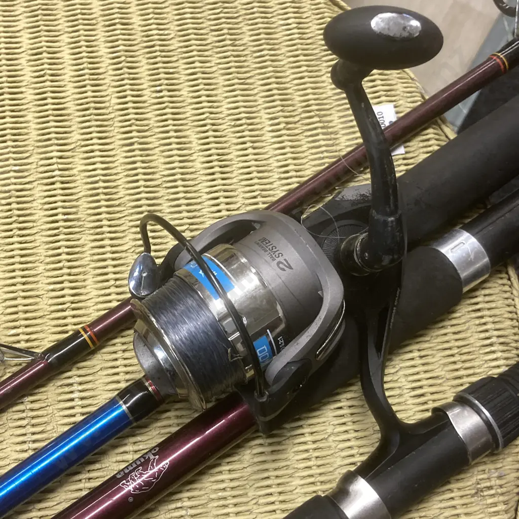 Jarvis Walker Generation Dinghy Rod & 400 Reel, Gone Fishin Spin Boat 6'6" Rod, Okuma Safari Wharf 2Pce Rod Image 1++