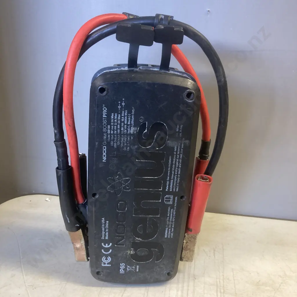 Noco Genius GB150 Boost PRO 4000A UltraSafe Lithium Jump Starter (No Lead) Image 1++