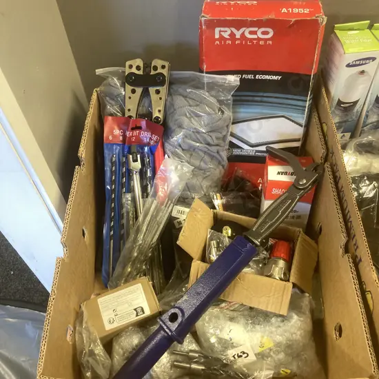 Box Lot Tools, Filter Etc