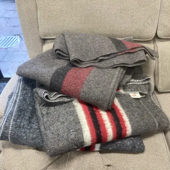 Three Assorted Furniture Blankets