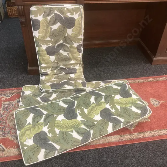 Set of 3 Mojo Rectangular Squabs. 115 x 48cm