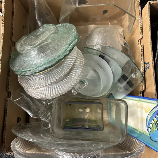 Selection Of Glassware Items