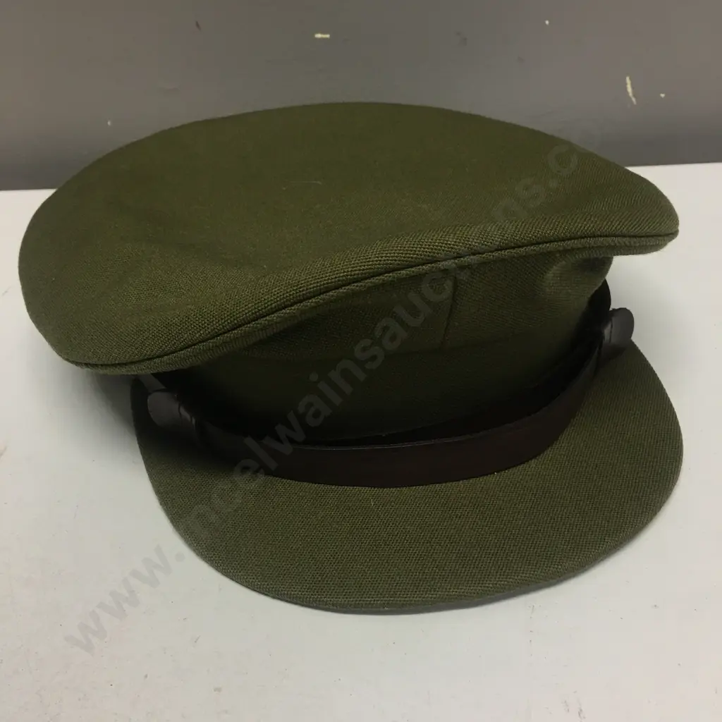 Vintage Wellington New Zealand Made Green Cap Size 71/8 Image 1++