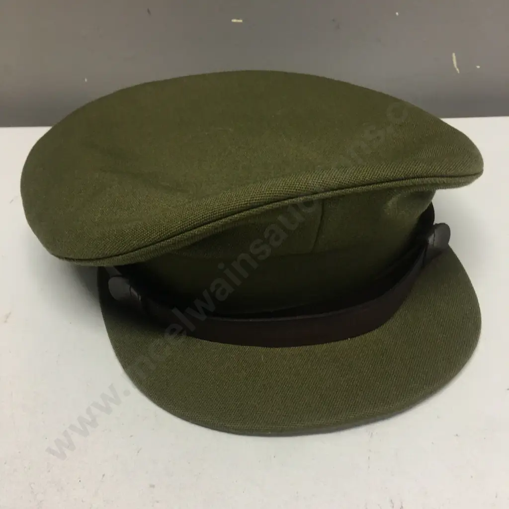 Vintage Wellington New Zealand Made Green Cap Size 71/8 Image 1++