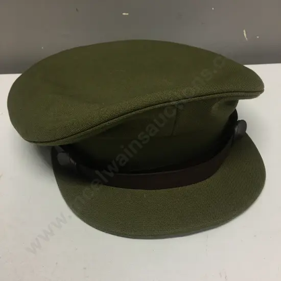 Vintage Wellington New Zealand Made Green Cap Size 71/8