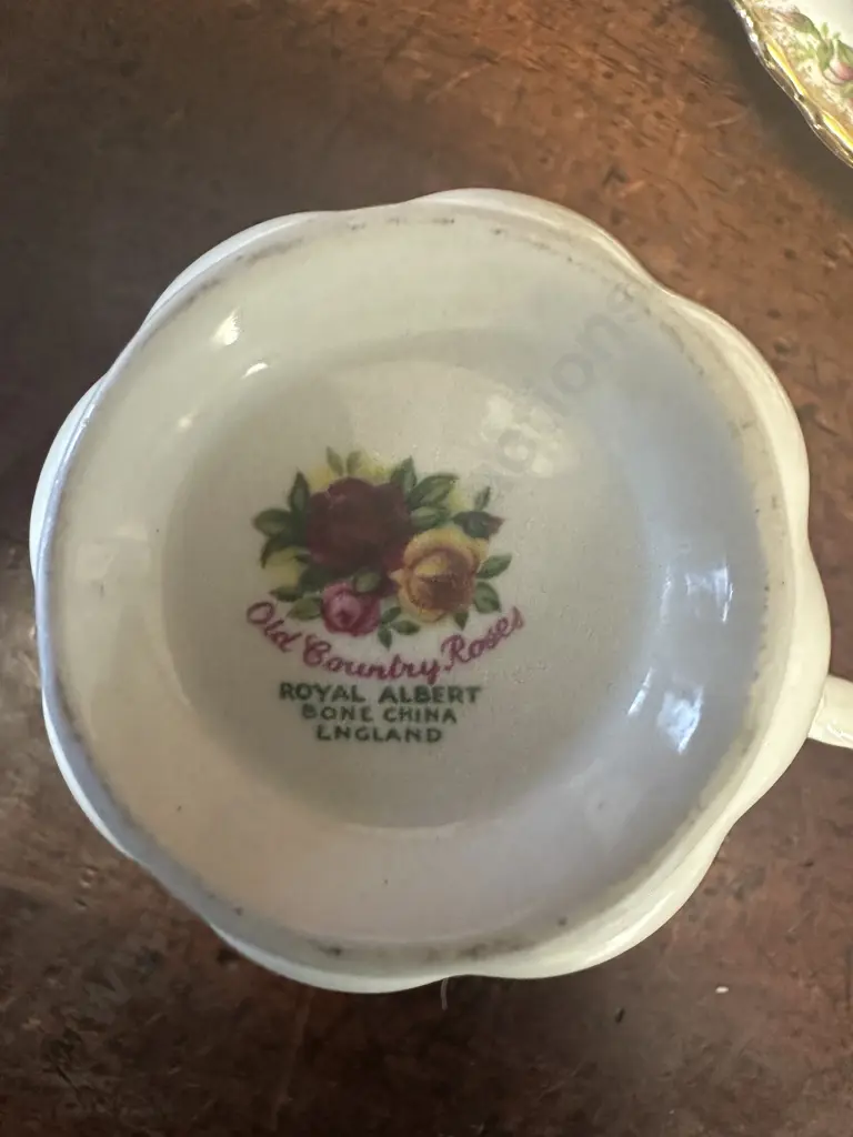 Vintage Royal Albert Old Country Roses Trios x4 Image 1++