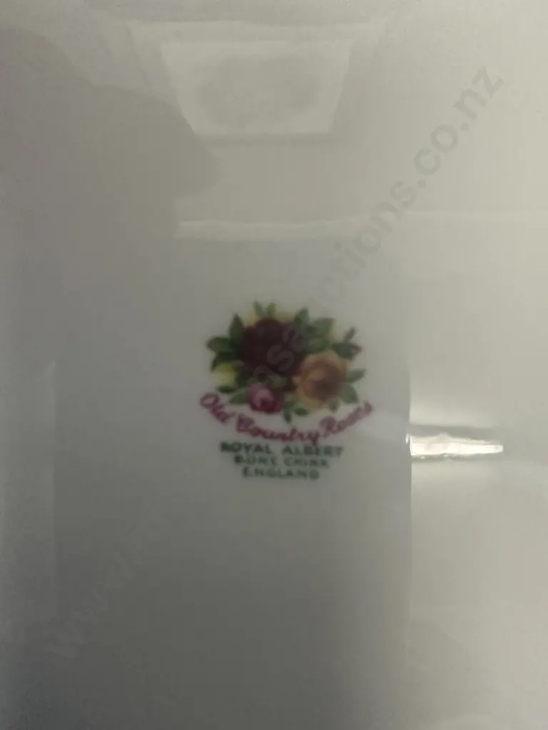 Vintage Royal Albert Old Country Roses Cake Plate Image 1++