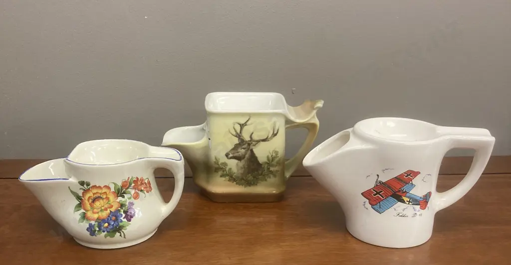 Vintage Ceramic Shaving Mugs Image 1++