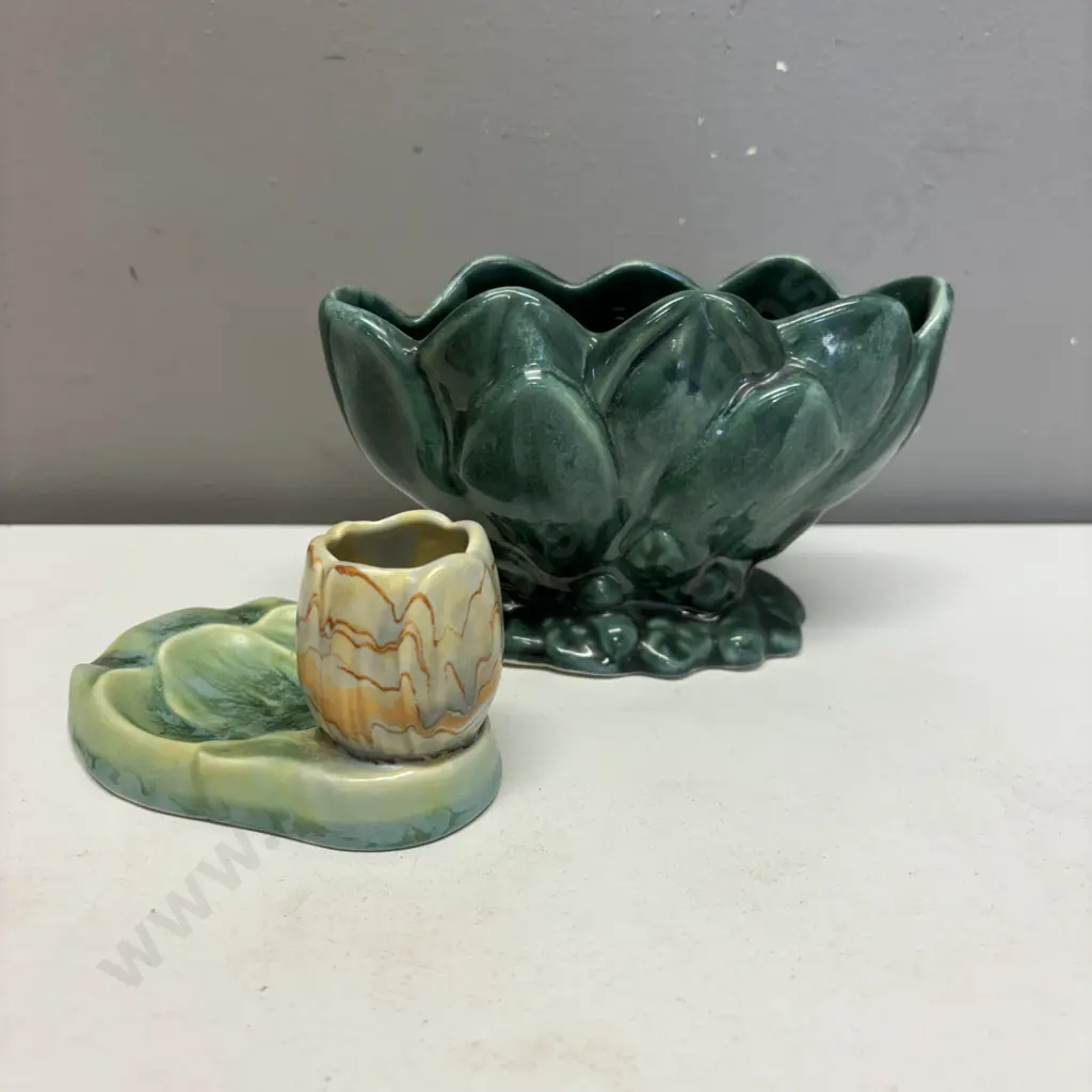 Studio Pottery items including Beswick Eggcup? Image 1++