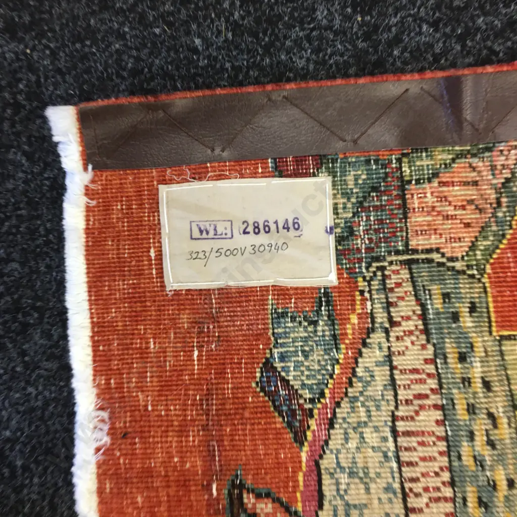 Fish Themed Floor Rug L107cm, W64cm Image 1++