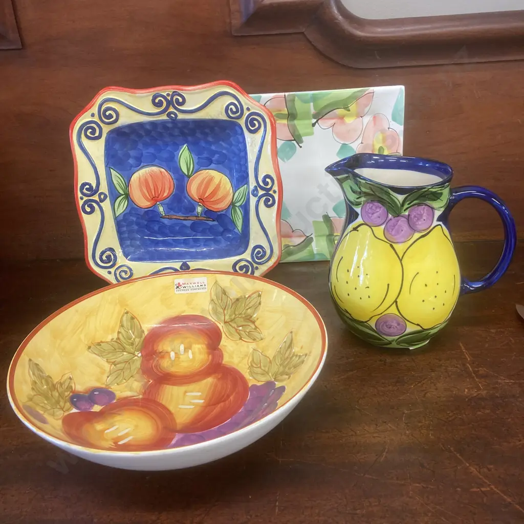 Platters, Bowl & Jug, Some Maxwell Williams Image 1++